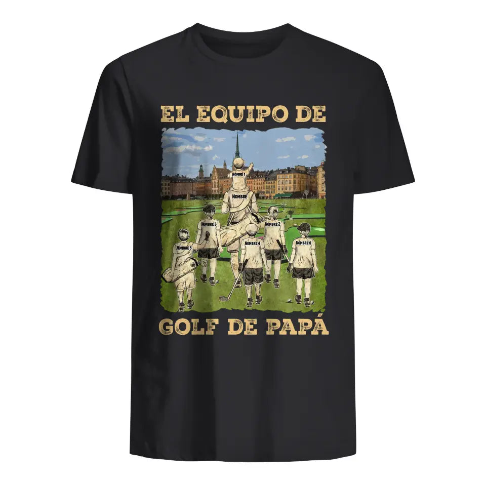 Personalizar Camisetas Para Papá | El equipo de golf de papá