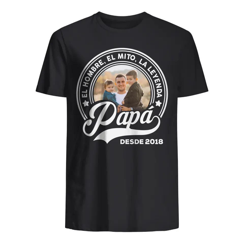 Personnalisez des T-shirts pour papa | L'homme, le mythe, la légende