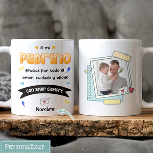 Taza Personalizada Para Papá | A mi padrino