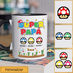 Taza Personalizada Para Papá | Super papá