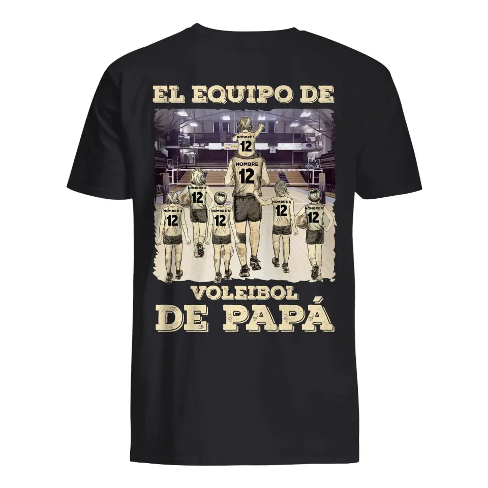 Personalizar Camisetas Para Papá | El equipo de voleibol de papá