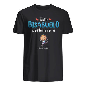 Personalizar Camisetas Para Bisabuelo | Este bisabuelo pertenece a