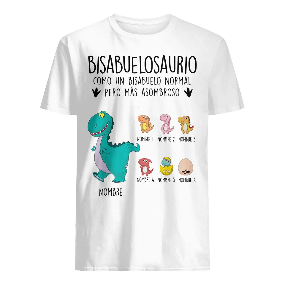 Personalizar Camisetas Para Bisabuelo | Bisabuelosaurio