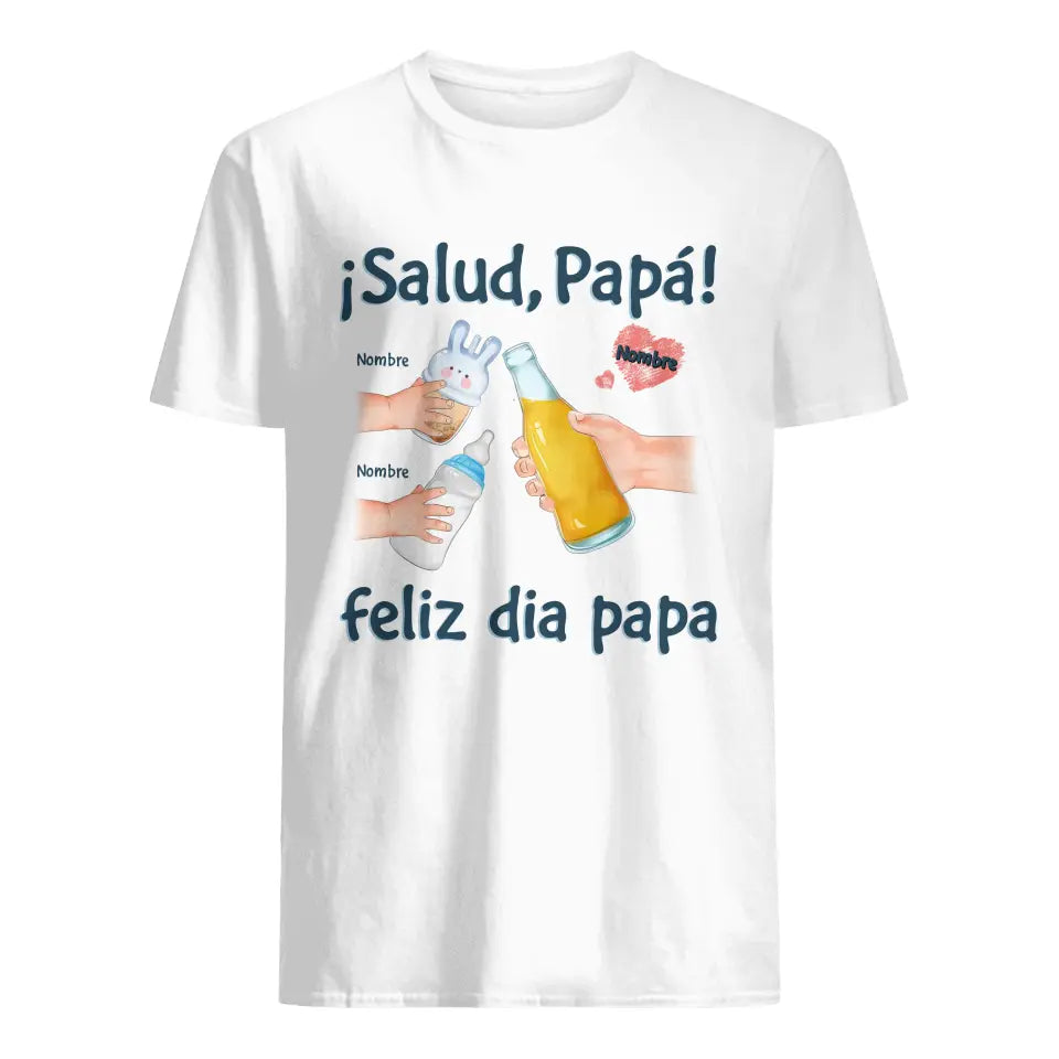 Personalizar Camisetas Para Papá | Feliz Día Papá  Salud