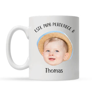 Taza Personalizada Para Papá | Este Papá pertenece a