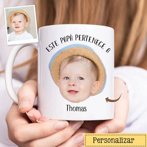 Taza Personalizada Para Papá | Este Papá pertenece a