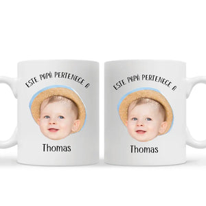 Taza Personalizada Para Papá | Este Papá pertenece a