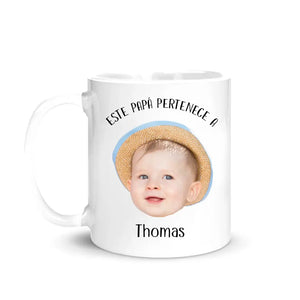 Taza Personalizada Para Papá | Este Papá pertenece a