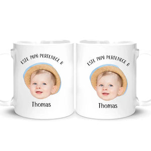 Taza Personalizada Para Papá | Este Papá pertenece a