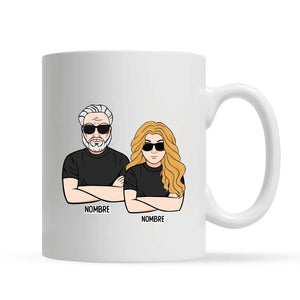 Taza Personalizada Para Papá | Papi siempre seré tu pequeña niña carga financiera