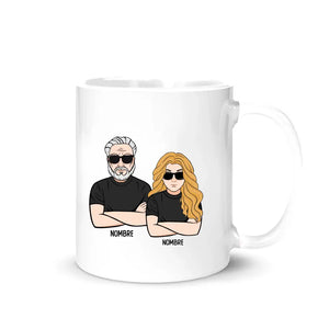 Taza Personalizada Para Papá | Papi siempre seré tu pequeña niña carga financiera