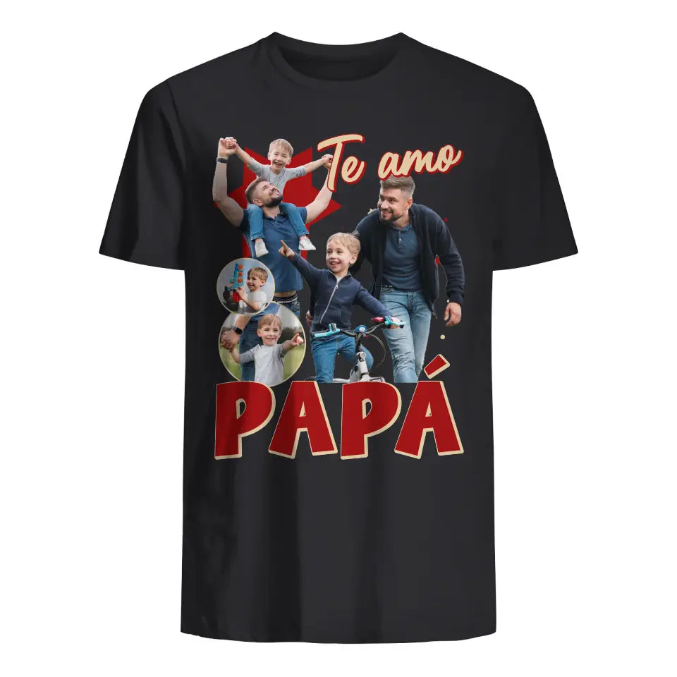 Personalizar Camisetas Para Papá | Te amo Papá