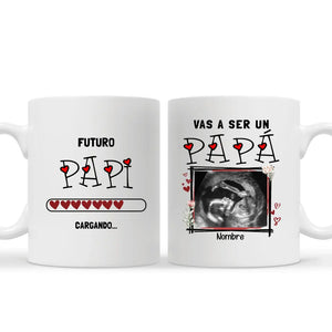 Taza Personalizada Para Papá | Personalizado Regalo Para Papá | Futuro Papi