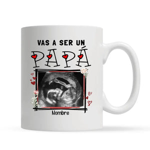 Taza Personalizada Para Papá | Personalizado Regalo Para Papá | Futuro Papi