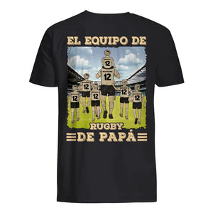 Personalizar Camisetas Para Papá | El equipo de rugby de papá