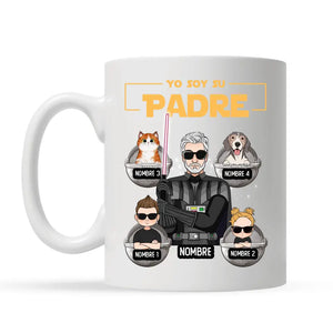 Taza Personalizada Para Papá | Personalizado Regalo Para Papá | Yo soy tu padre