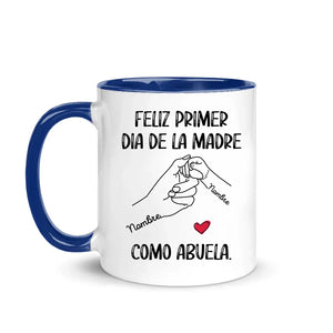 Personalizar Taza Para Abuela | Feliz primer 
día de la madre como abuela