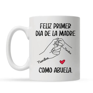 Personalizar Taza Para Abuela | Feliz primer 
día de la madre como abuela