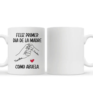 Personalizar Taza Para Abuela | Feliz primer 
día de la madre como abuela