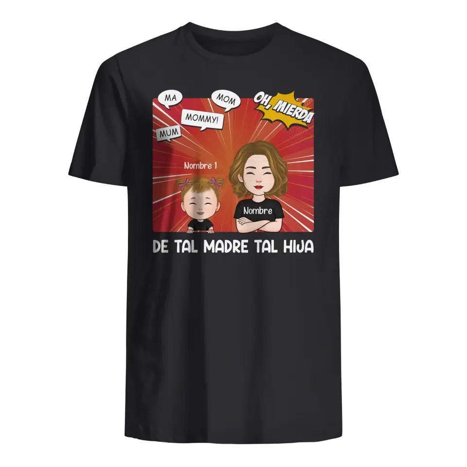 Personalizar Camisetas Para Mamá | de tal madre tal hija...Oh, mierda
