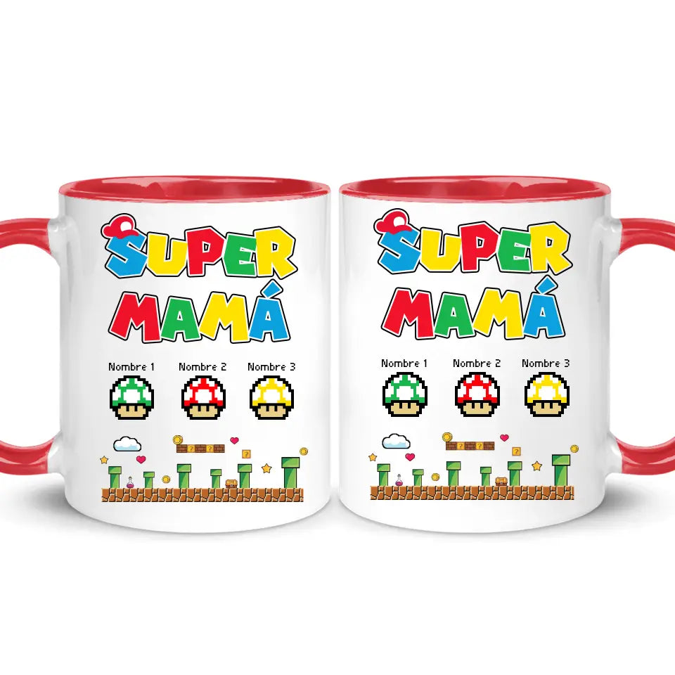 Personalizar Taza Para Madre | Super Mamá