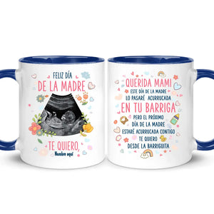 Taza Personalizada Para Mamá | Feliz Día De La Madre Te quiero