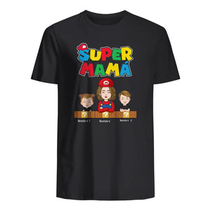 Personnalisez des T-shirts pour maman | super maman