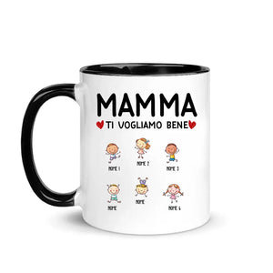 Tasse personnalisée pour maman | Nonna maman je t'aime