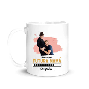 Taza Personalizada Para Mamá | Futura Mamá Foto