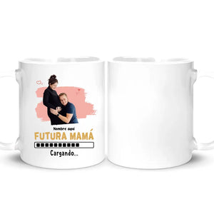 Taza Personalizada Para Mamá | Futura Mamá Foto