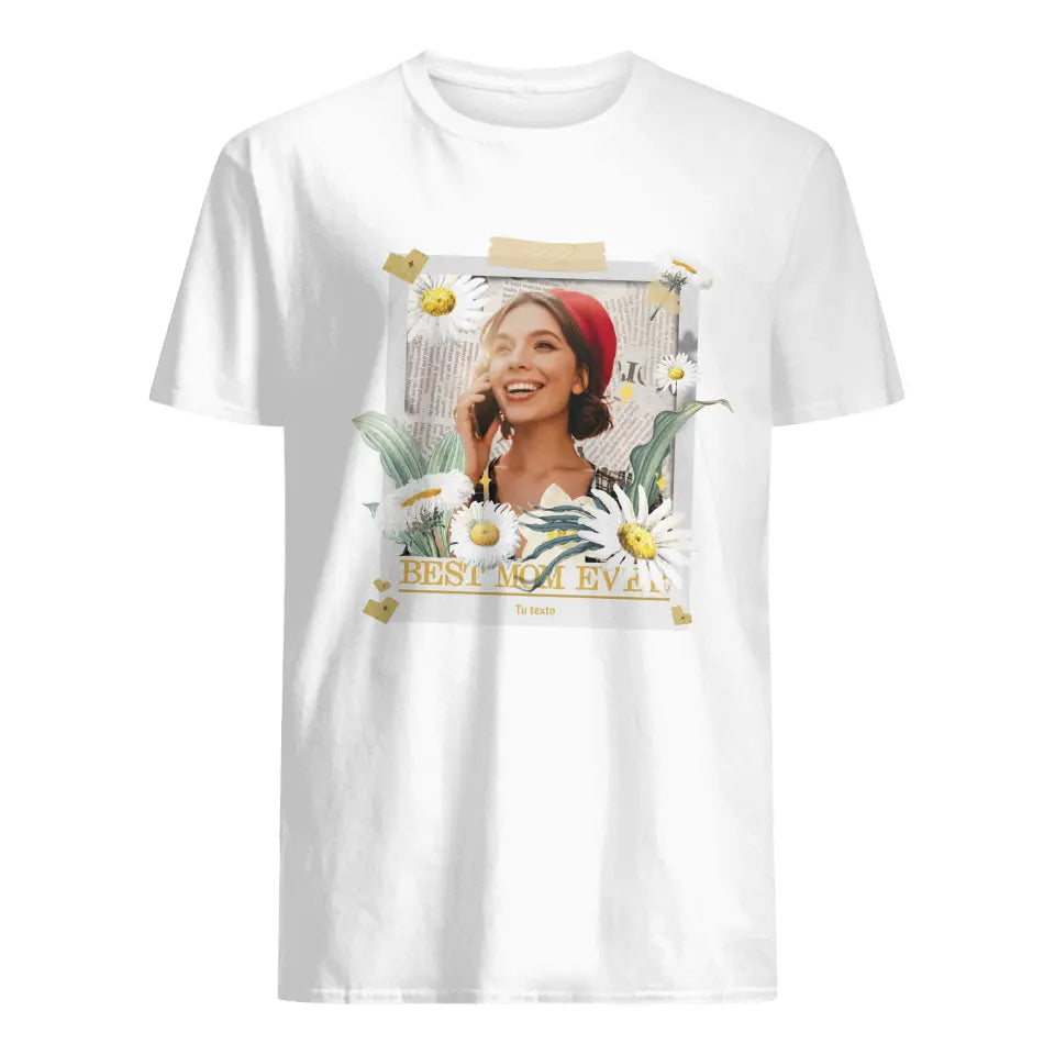 Personalizar Camiseta Para Mamá Foto personalizado | La mejor mamá de todas