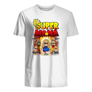 Personalizar Camisetas Para Mamá| Super Mamá DB ver 2