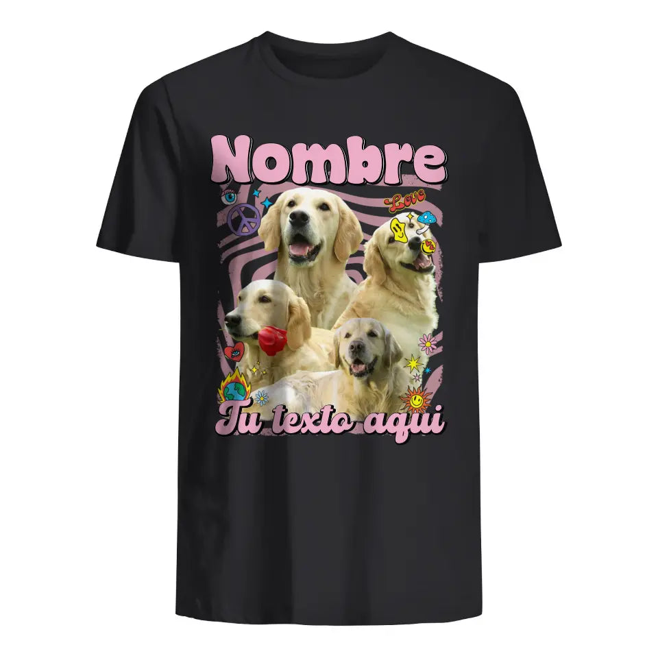 Personlig present till amante de las mascotas | foto personalizada perro gato