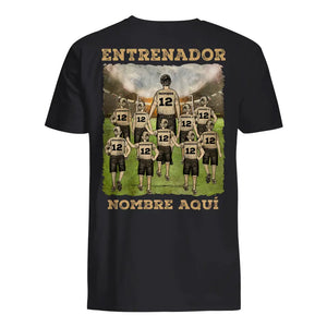 Personnalisez les T-shirts Coach | Cadeau personnalisé pour coach | Entraîneur de football