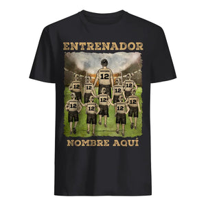 Personnalisez les T-shirts Coach | Cadeau personnalisé pour coach | Entraîneur de football