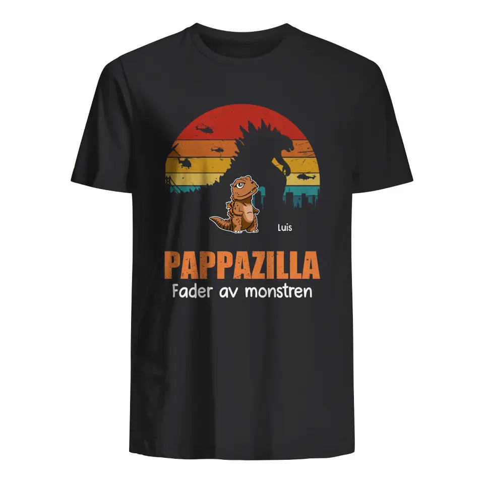 Personlig t-shirt till Pappa | Pappazilla