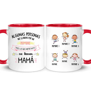 Tazza personalizzata per la mamma | Regalo personalizzato per la mamma | Alcune persone mi chiamano come mia mamma, nonna