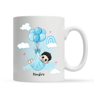 Taza Personalizada Para Mamá | Personalizado Regalo Para Mamá | Mami Feliz 1er Día de la Madre