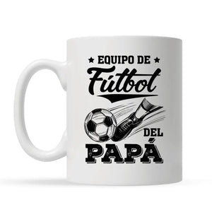 Tazza personalizzata per papà | Regalo personalizzato per papà | La squadra di calcio di papà