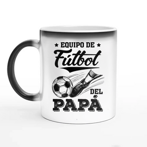 Tasse personnalisée pour papa | Cadeau personnalisé pour papa | L'équipe de football de papa