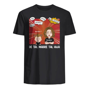 Personnalisez des T-shirts pour maman | telle mère telle fille... Oh merde