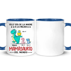 Taza Personalizada Para Mamá | Personalizado Regalo Para Madre | Feliz Día de la Madre a la mejor mamásaurio del mundo