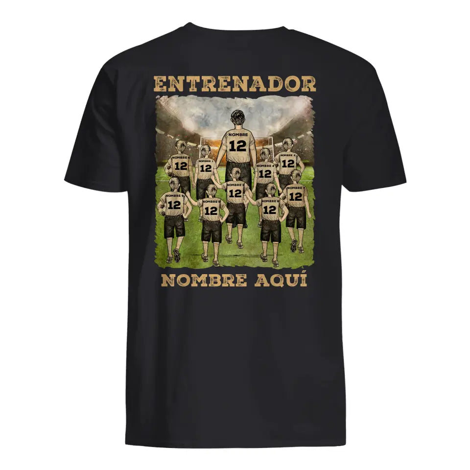 Personalizar Camisetas Para Entrenador | Personalizado Regalo Para Entrenador | Entrenador De Fútbol