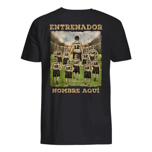 Personalizar Camisetas Para Entrenador | Personalizado Regalo Para Entrenador | Entrenador De Fútbol