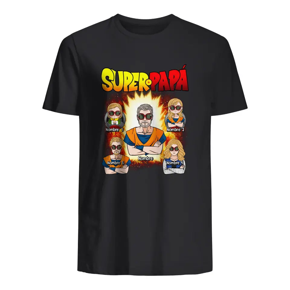 Personnalisez des T-shirts pour papa | Super Papa DB