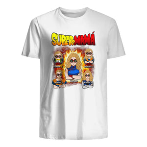 Personnalisez des T-shirts pour maman | super maman