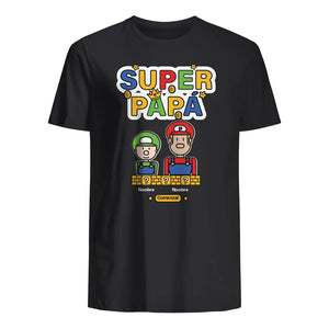 Personalizar Camisetas Para Papá | Super Papá version 3