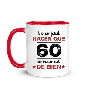 Taza Personalizada Para Papá | No es fácil hacer que ... se vean así de bien.