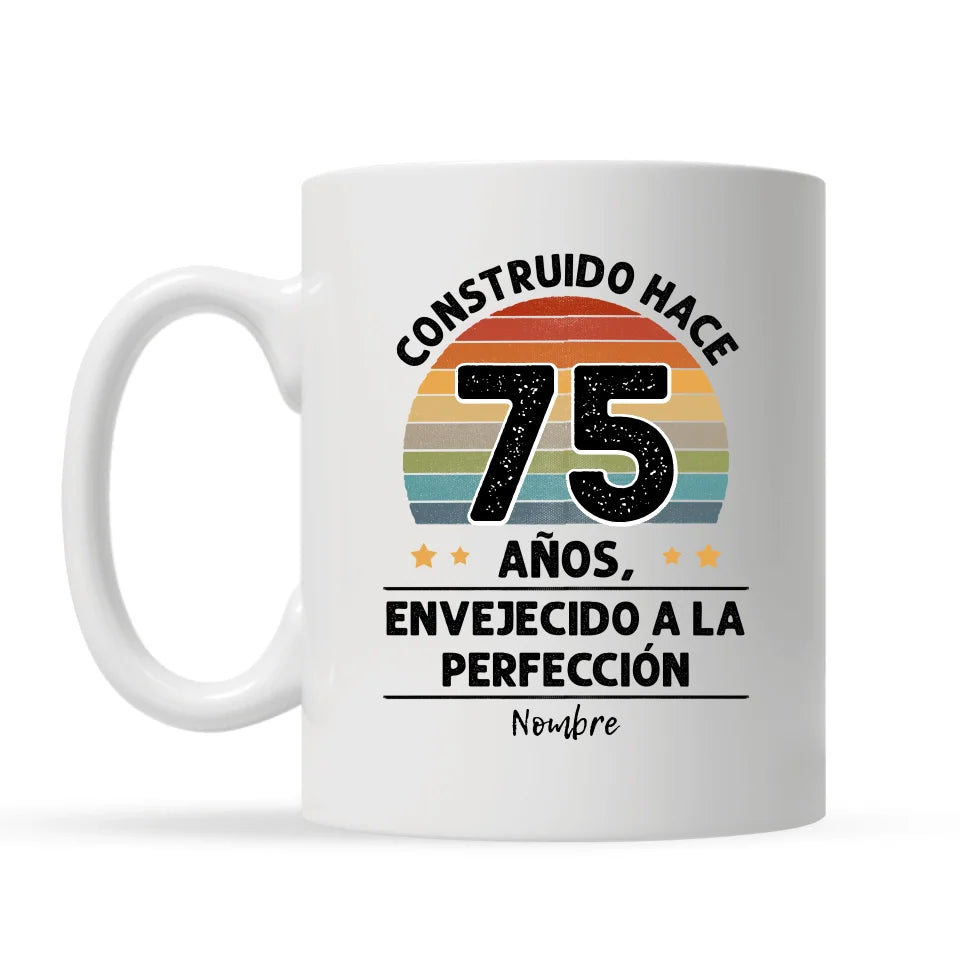 Taza Personalizada Para Papá |Construido hace ...años