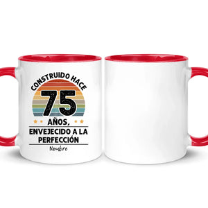 Taza Personalizada Para Papá |Construido hace ...años